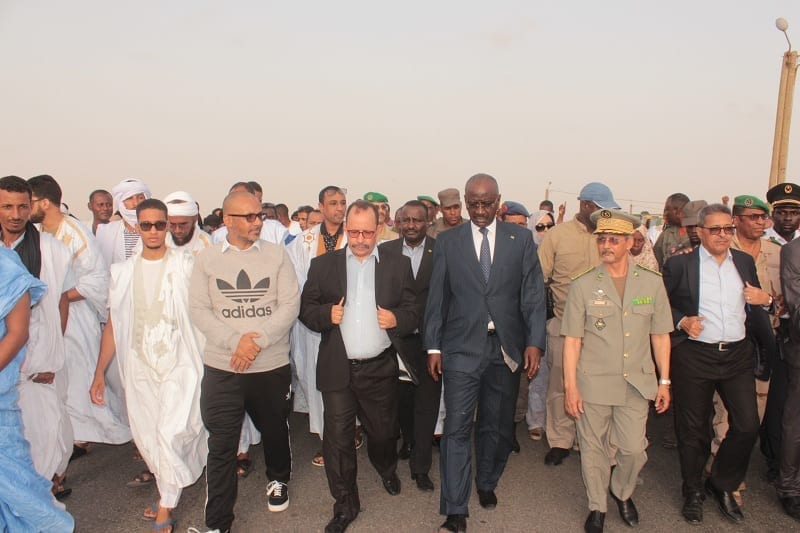 وزير الداخلية الموريتاني يشرف على انطلاق الحملة (الوكالة الموريتانية للأنباء)
