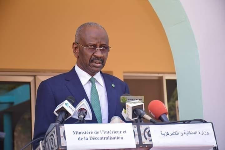 وزير الداخلية واللامركزية محمد سالم ولد مرزوك (الوكالة الموريتانية للأنباء)