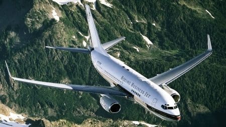 الطائرة الخاصة التي قررت موريتانيا اقتناءها من طراز Boeing Bussiness Jet 737