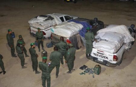 الجمارك الموريتانية “تحبط” عملية تهريب حمولة بلاستيك