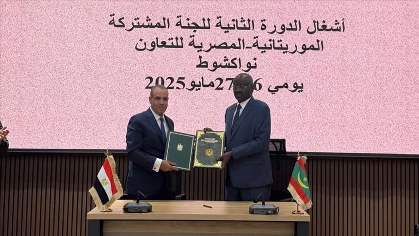 شملت الصيد والإعلام.. موريتانيا ومصر توقعان 13 اتفاقية