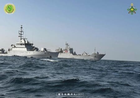 دوريات بحرية موريتانية – سنغالية لتعزيز أمن الحدود المشتركة