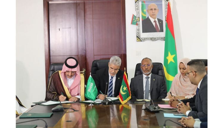 اتفاقية موريتانية سعودية لتمويل حفر 40 بئراً ريفياً