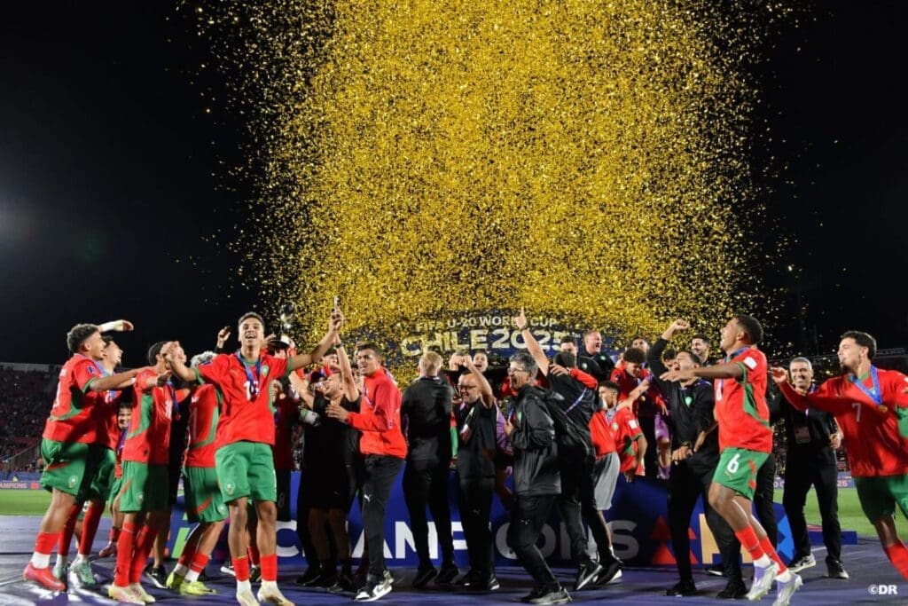 المغرب يتوج بطلا للعالم في مونديال الشيلي لأقل من 20 سنة