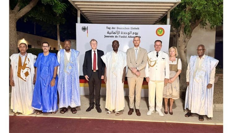 السفارة الألمانية في نواكشوط تحتفل بيوم الوحدة الـ35