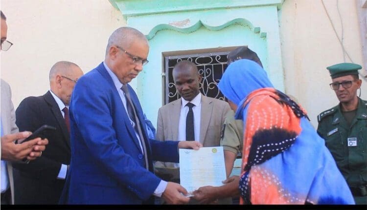 الحكومة توزع 2000 رخصة حيازة مؤمنة بتوسعة بعدل بگرو