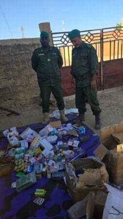 جمارك موريتانيا تضبط أدوية وسجائر قادمة من الحدود الشرقية