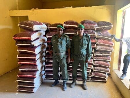 الجمارك تضبط أكثر من 18 طناً من الأرز في ولايتين