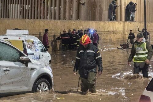 37 وفاة جرّاء فيضانات مفاجئة بمدينة آسفي المغربية