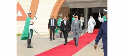 غزواني يبدأ زيارة لمدينة كيفة يطلق خلالها عدة مشاريع تنموية