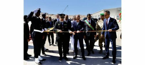 نواذيبو.. غزواني يدشن مرفأ لخفر السواحل بكلفة 24 مليون يورو