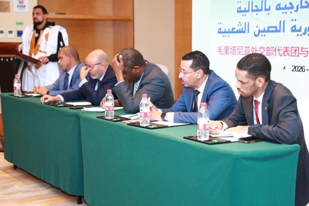 بعثة من وزارة الخارجية تلتقي الجالية الموريتانية في الصين