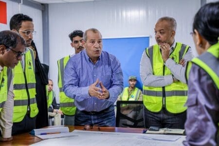 مدير الصرف الصحي يدعو لتسريع مشروع صرف نواكشوط بعد معاينته