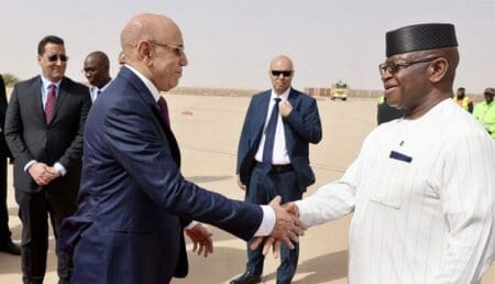 الرئيس الموريتاني يستقبل نظيره السيراليوني في زيارة عمل تدوم يومين