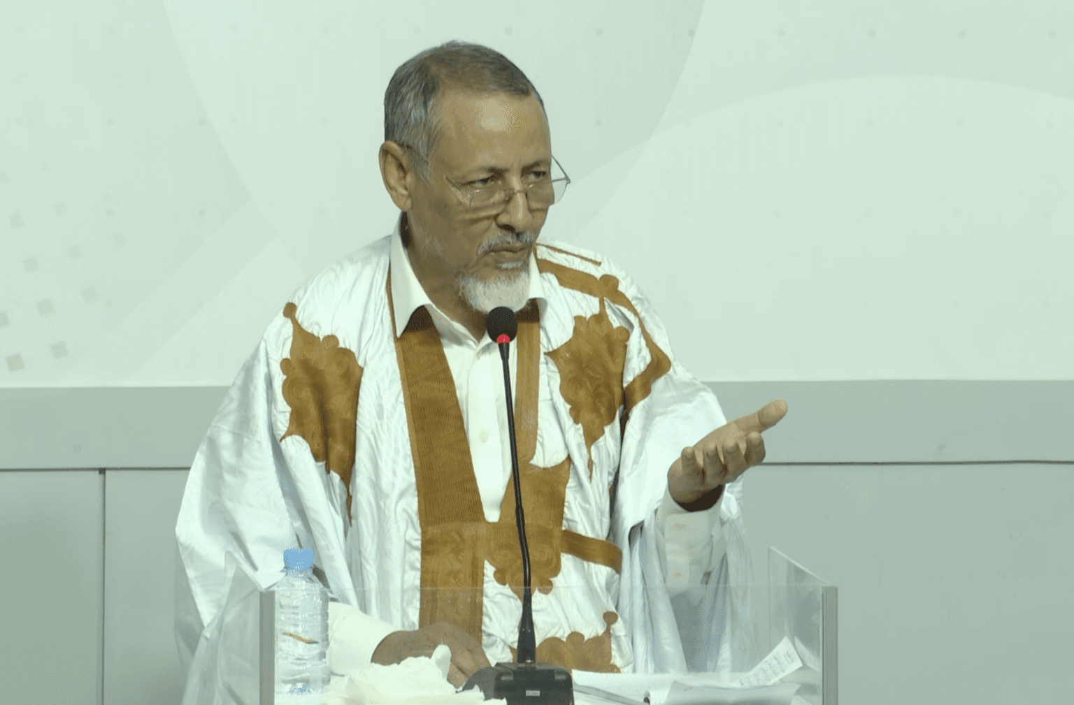رئيس لجنة الحوار مع السلفيين محمد المختار امباله (صحراء ميديا)