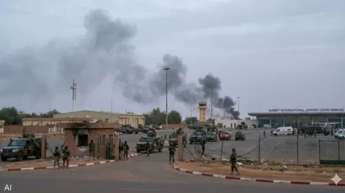 النيجر.. سماع إطلاق نار في محيط مطار نيامي